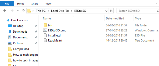 how to create a bootable iso windows 10 from files