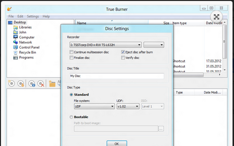 True Burner Pro 9.4 instal the new version for windows
